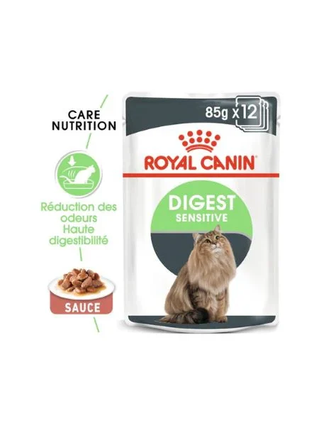 ROYAL CANIN DIGEST SENSITIVE En Sauce Pour Chat 85g