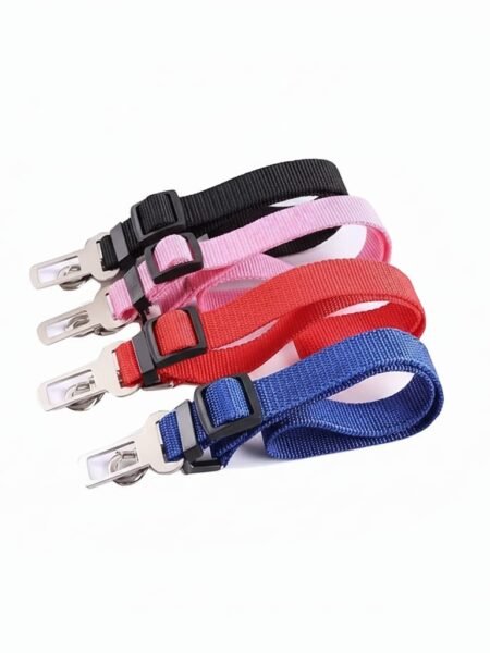 Ceinture de Sécurité pour Voiture Ajustable pour Chiens et Chats | 5 Couleurs