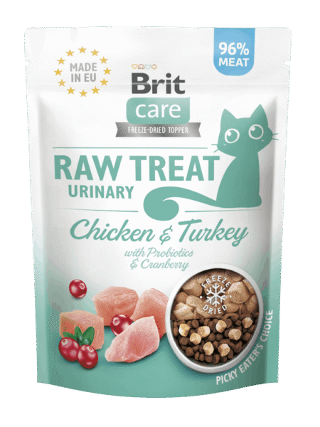 BRIT CARE RAW Treat Urinary Pour Chat Sterelisé