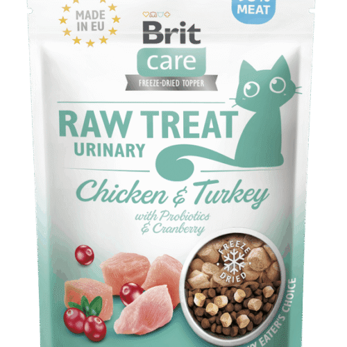 BRIT CARE RAW Treat Urinary Pour Chat Sterelisé