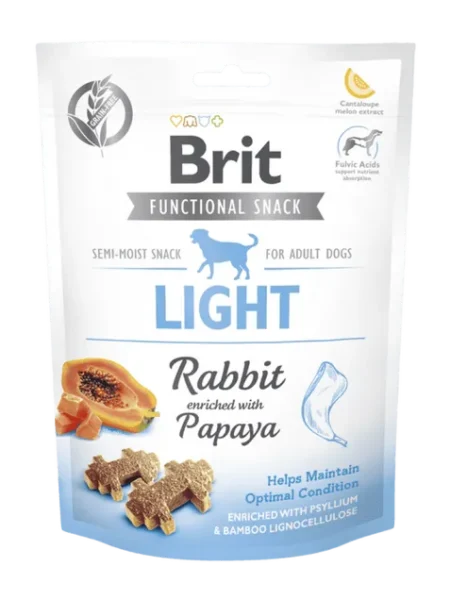 BRIT CARE Friandise Fonctionnelle Au Lapin Pour Chien Légère 150g
