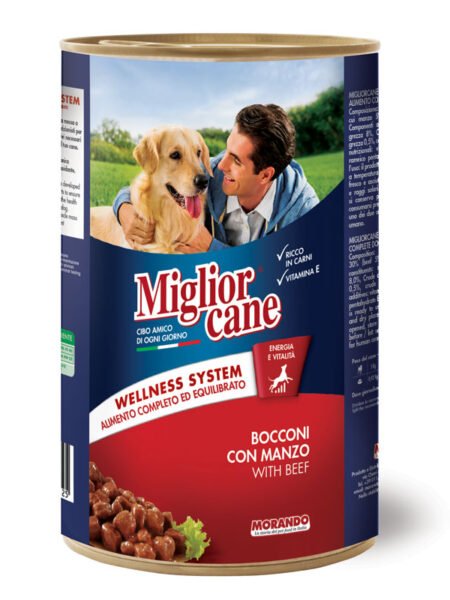 MIGLIORCANE Morceaux Au Bœuf 1250g