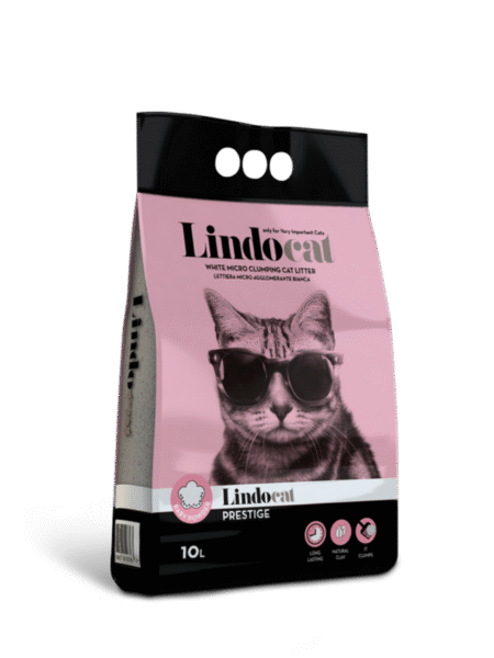 LindoCat Litière Agglomérante Et Absorbante  5L | 10L