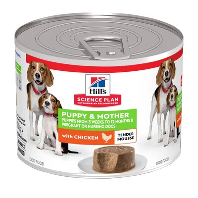 Hill’s Science Plan Puppy & Mother Mousse Tendre Pour Chiot Et Chien 200g