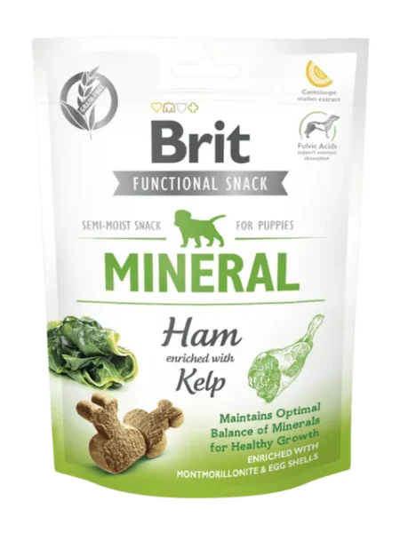 BRIT CARE Friandise Fonctionnelle Pour Les Chiots Au Jambon Et Algues 150 g