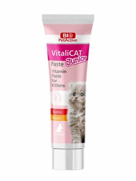 Bio PetActive Pâte Vitaminée Pour Chiots et Chatons 100ml