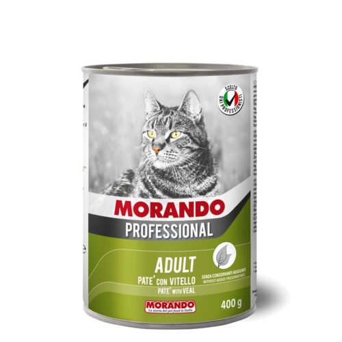 MORANDO Morceaux De Veau Pour Chats Adultes 400g
