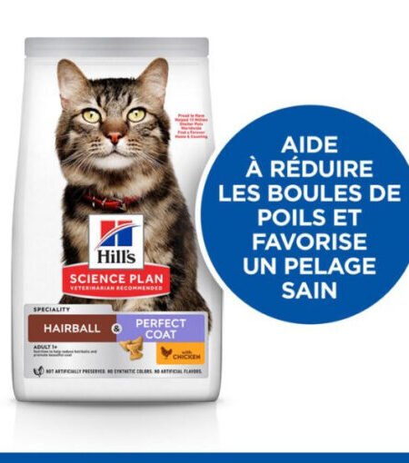 Hill’s Science Plan Croquettes Sensitive Stomach & Skin Pour Chats Adultes au Poulet 1.5 Kg