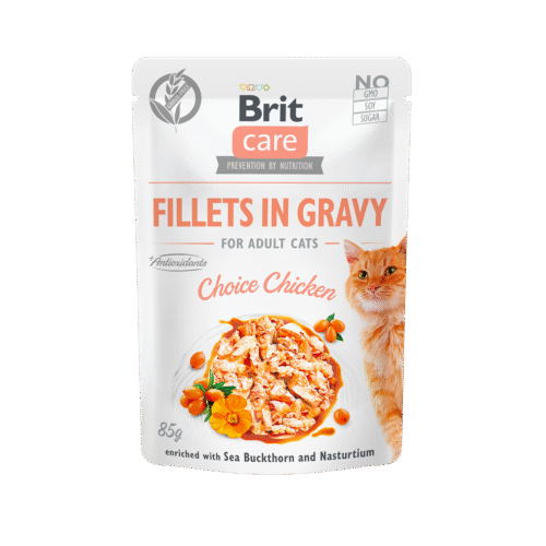 Brit Care Filets En Sauce Pour Chats Au Poulet 85g