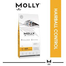 MOLLY HAIRBALL CONTROL Au Poulet & Anchois Pour Chats 2Kg