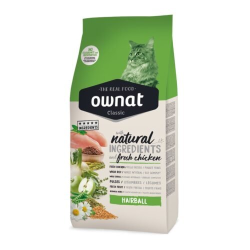 OWNAT CLASSIC HAIRBALL Pour Chat 1.5 Kg | 4Kg