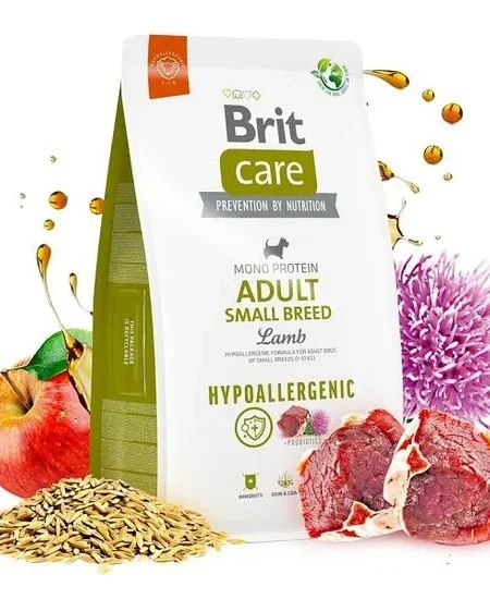 BRIT CARE Chien Hypoallergénique Adulte Petite Race (1-10kg) 3kg