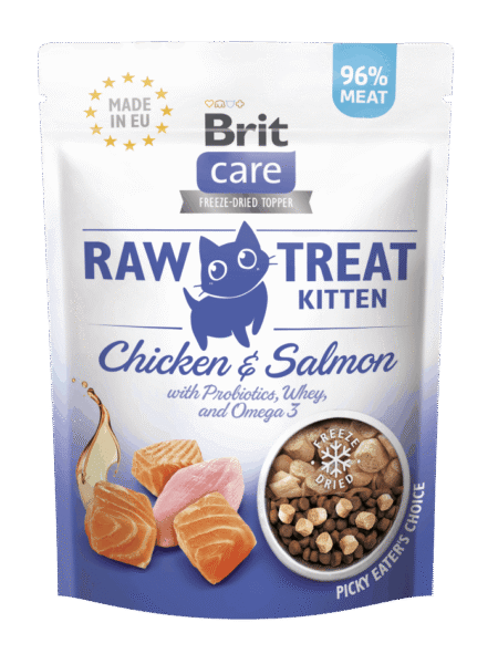 BRIT CARE RAW Treat Pour Chatons