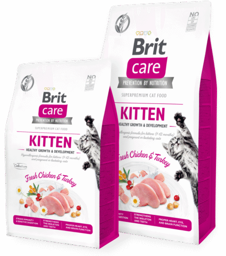 BRIT CARE HEALTHY GROWTH & DEVELOPMENT Sans Céréales Pour Chatons