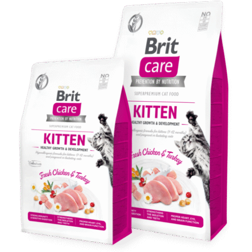 BRIT CARE HEALTHY GROWTH & DEVELOPMENT Sans Céréales Pour Chatons