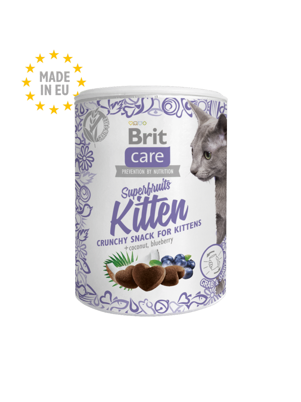 ki Brit Care Snack Superfruits For Kitten