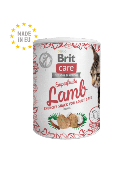 Brit Care Superfruits Lamb with Coconut Pour Chat Adulte