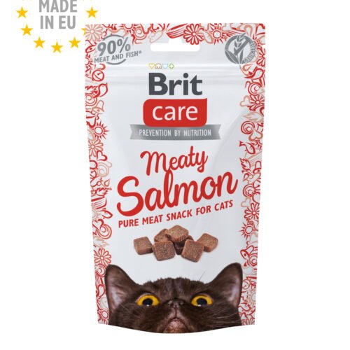 Brit Care Snack Meaty Salmon Pour Chat