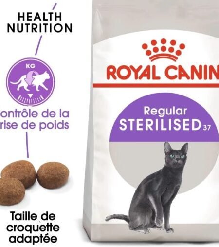 ROYAL CANIN STERILISED Pour Chat Pour Chat 400g | 2Kg | 4Kg | 10kg