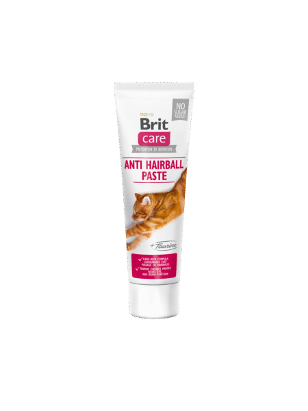 BRIT CARE Pate ANTI HAIRBALL à La Taurine Pour Chat