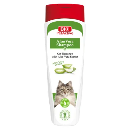 Bio PetActive Shampoing à l'Aloe Vera pour Chats 400ml