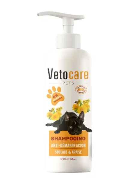 Vetocare Shampoing Anti-Démangeaison pour Chien 200ml