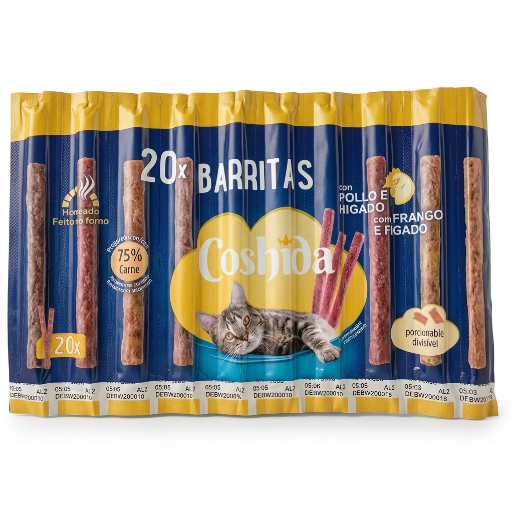 77 Coshida 20 Barrettes Friandises