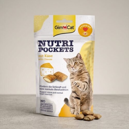 Friandise Chat GimCat Nutri Pockets au Fromage